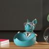Лоток для хранения статуи собаки, конфетная фигурка, скульптура для домашней гостиной