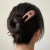 Chinese Style Wooden Hair Sticks Handmade Ponytail Hair Bun Maker Wood Hairpins and Clips  Girls