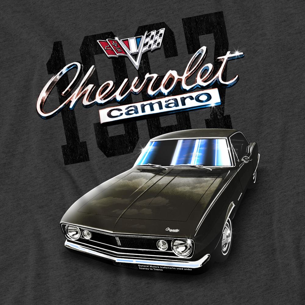 Chevrolet Unisex Adult Classic Camaro Heather T-Shirt