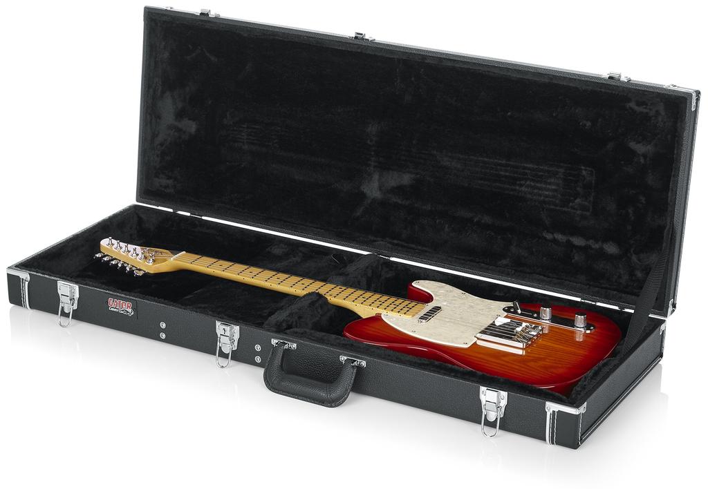 GATOR Electric Guitar Hard Case Deluxe Wood Series GW-ELECTRIC (for Stratocaster/Telecaster) [ ]