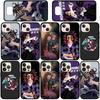Чехол для телефона Samsung Galaxy S25 S24 S23 iPhone 16 15 Xiaomi Redmi Note 14 13 12 16E X 11 Pro OPPO Moto Huawei Kokushibo Nezuko Demon Slayer Tanjirou
