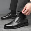 Мужские классические туфли, повседневные кожаные туфли для бизнеса, мужские лоферы на шнуровке, оксфорды, свадебные туфли для мужчин Hombre