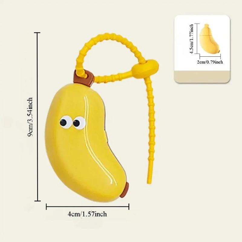 Toothbrush Head Protective Cover Toothpaste Box Banana Portable Toothbrush Storage Dust Cover Electric Travel Toothbrush Cover