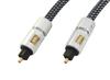 Optical Digital Cable High Resolution Sound Source Compatible 192KHz 24Bit High Grade Black 0.5m Square-Square VM-4067BK