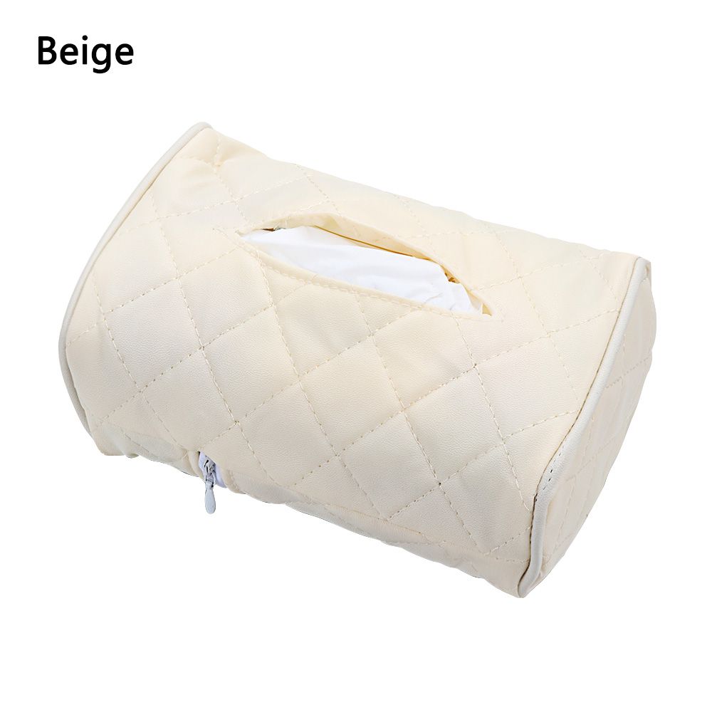 Держатель на спинку сиденья Автомобильное украшение Кожаная сумка для салфеток Бумажная обложка Органайзер Коробка для хранения салфеток