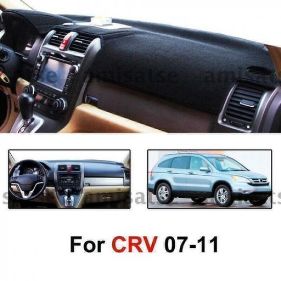 1 шт. Черный коврик на панель приборов, чехол-накладка от солнца для Honda CRV CR-V 2007 - 2011