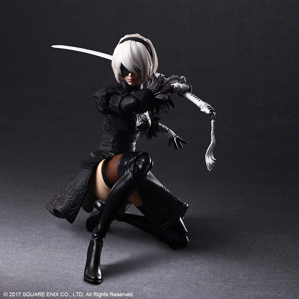 Automata PLAY ARTS Kai 2 B Type DX PVC Painted Movable Figure NieR <Yorha No. Version>