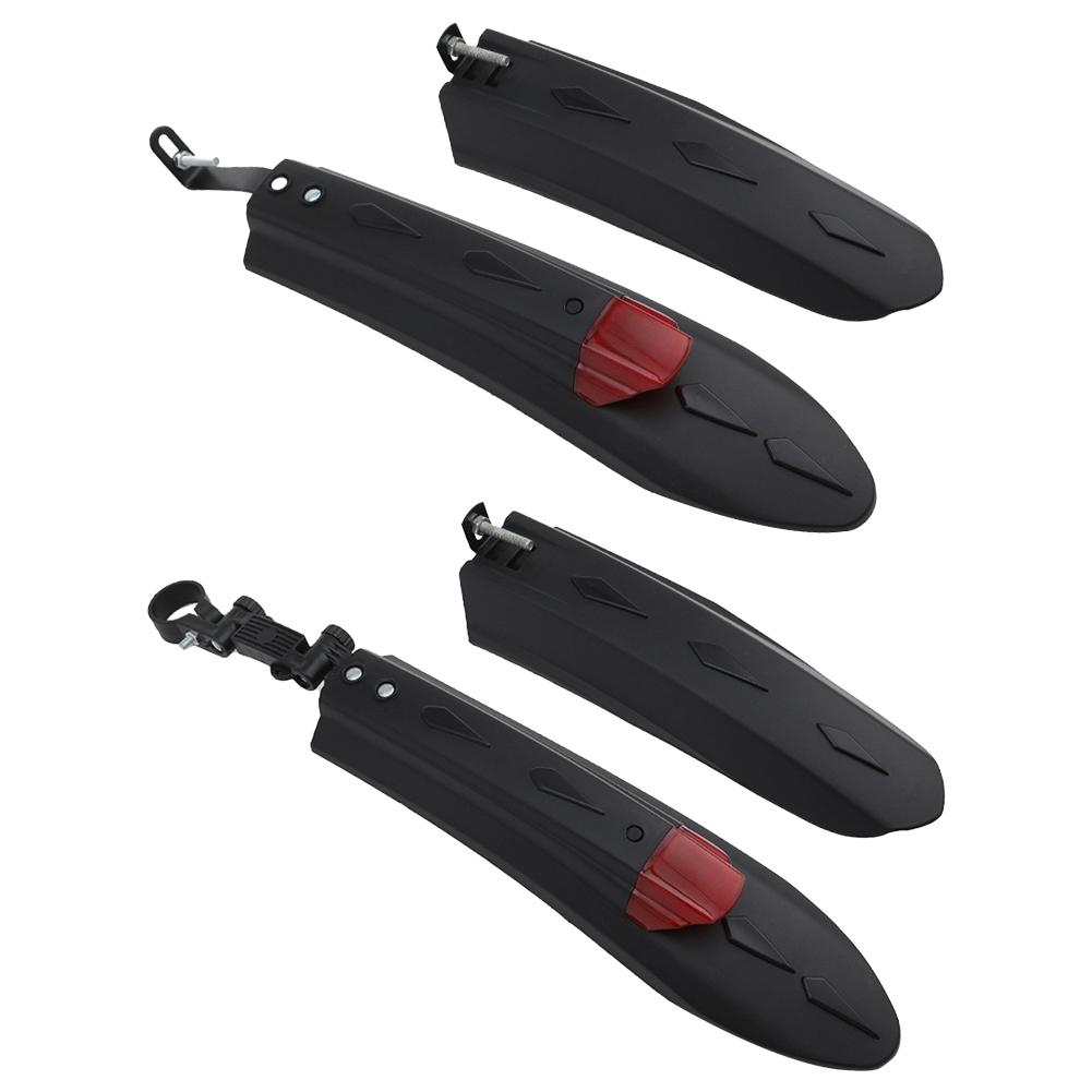 Велосипедное крыло, расширенное, удлиненное, защита от брызг, регулируемая защита колеса с задним фонарем, MTB, велосипедное крыло, аксессуары для велосипеда