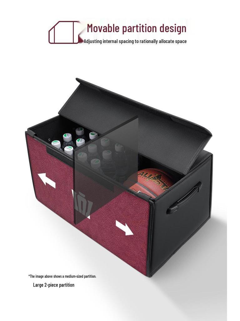 Toyota Crown Land Cruiser Trunk Organizer: Foldable Car Storage Box