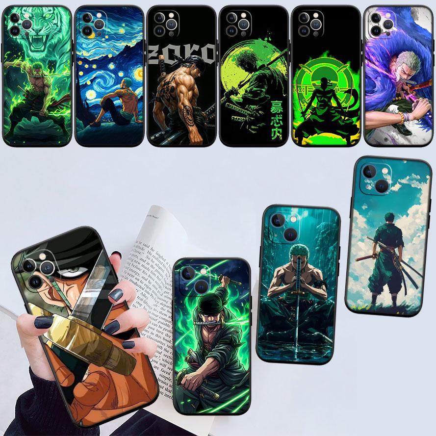 TR33 One Piece Zoro New High-End Shell Phone Case for Redmi Note 10 11 12 Pro Max 10S 10C 10T 11A 11S 12S 12C