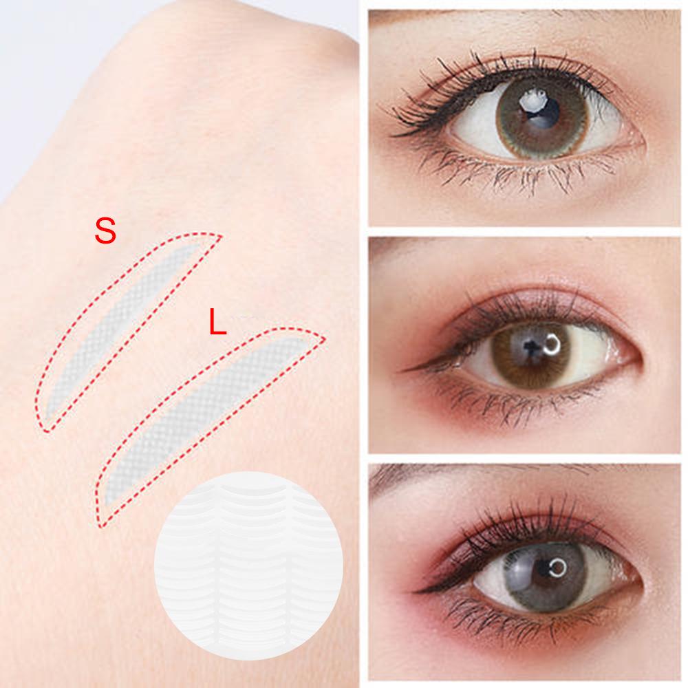 Makeup Tool Breathable Adhesive Eyelid Stickers Transparent Eye Makeup Tape Double Side Eyelid