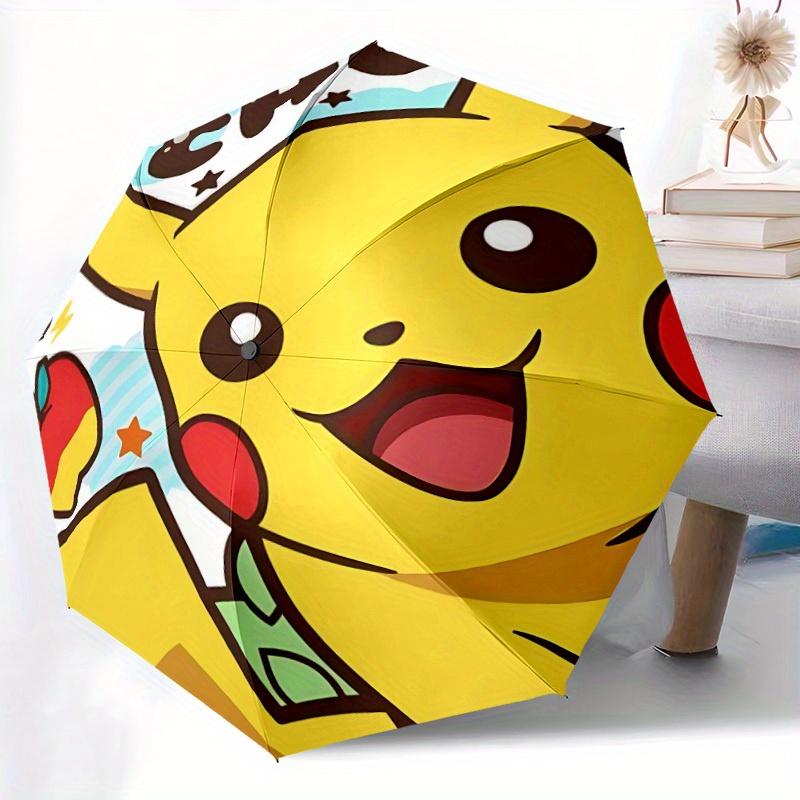 Pikachu, Pokémon Automatic Umbrella with Folding feature - Travel Umbrella, Perfect Gift for Birthday, Christmas a0827098