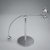 Balancing Ball Tumbler Wizard Shaped Wobble Toy for Kids and Office Desk