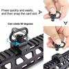 Heavy Duty 1.25||" QD Sling Swivel Mount Quick Detach Push Button for Two Point Sling 360° Rotatable Easy Mount Tactical Hardware2