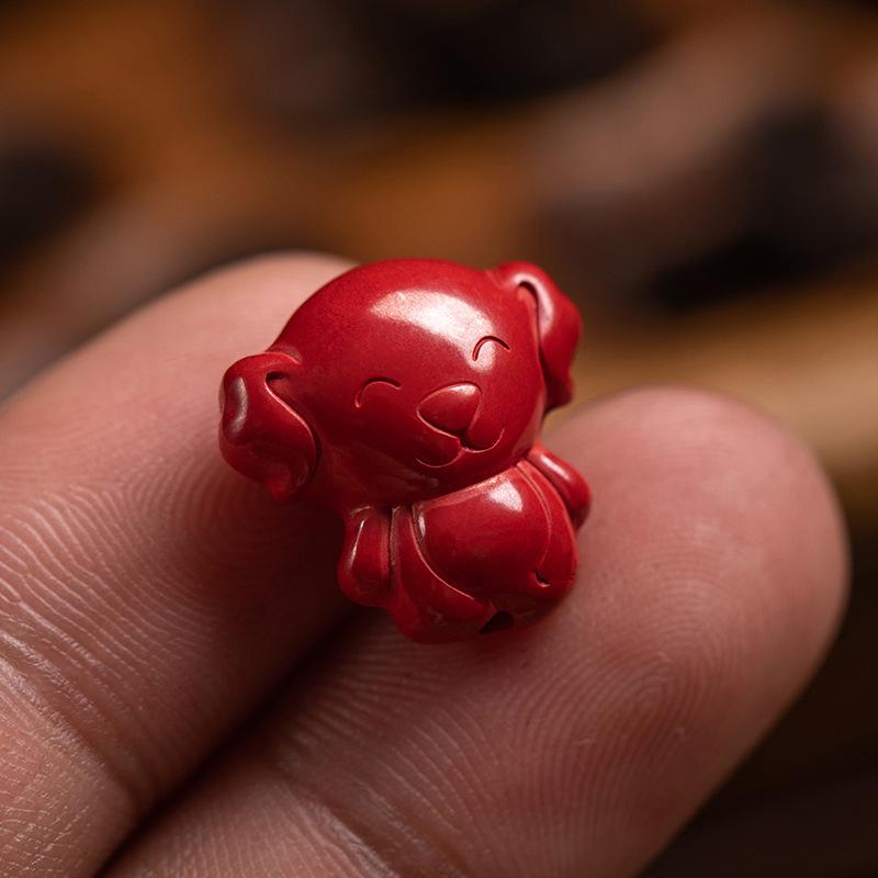 Красная киноварь Зодиак Мультяшные DIY аксессуары