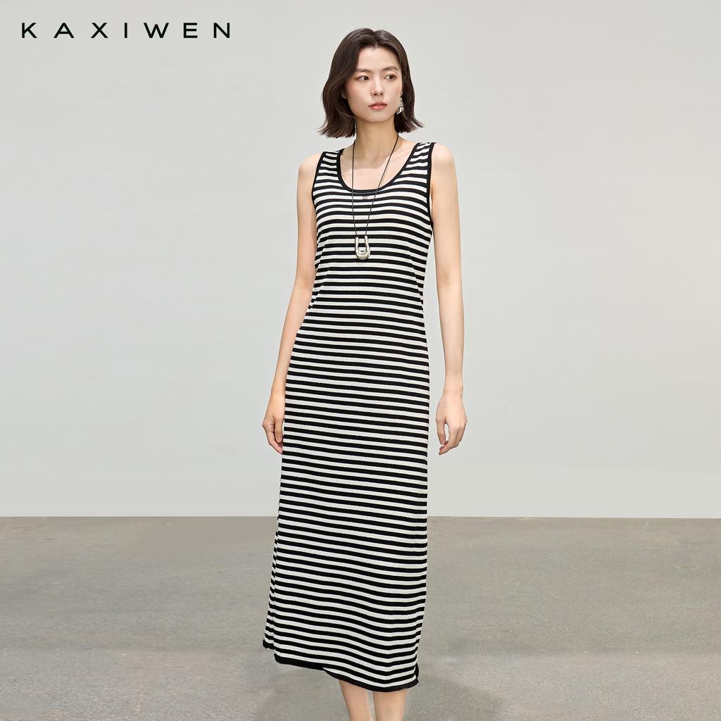 Linen Modern Knitted Dress