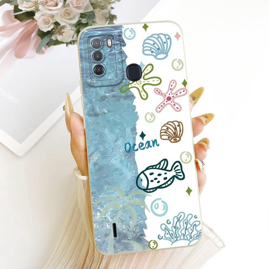 New Fashion Phone Case For Itel S16 Vision 1 Pro Soft Silicone Cases For Itel Vison1 Pro ItelS16 Shockproof Covers Bumpers