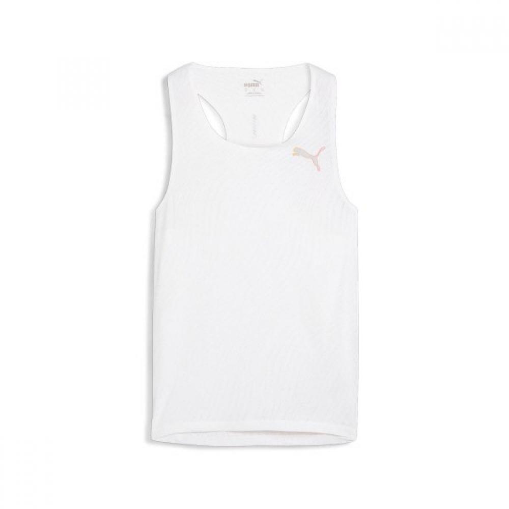 Puma Мужская майка для бега и марафона без рукавов cloudSpun Singlet Run ultraSpun Singlet 525455 02 74