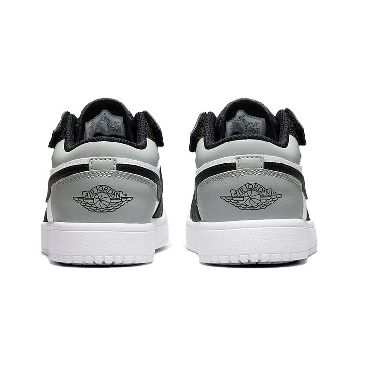 Jordan 1 Низкий Альт Черный Серый (PS) Детские кроссовки белые BQ6066-052