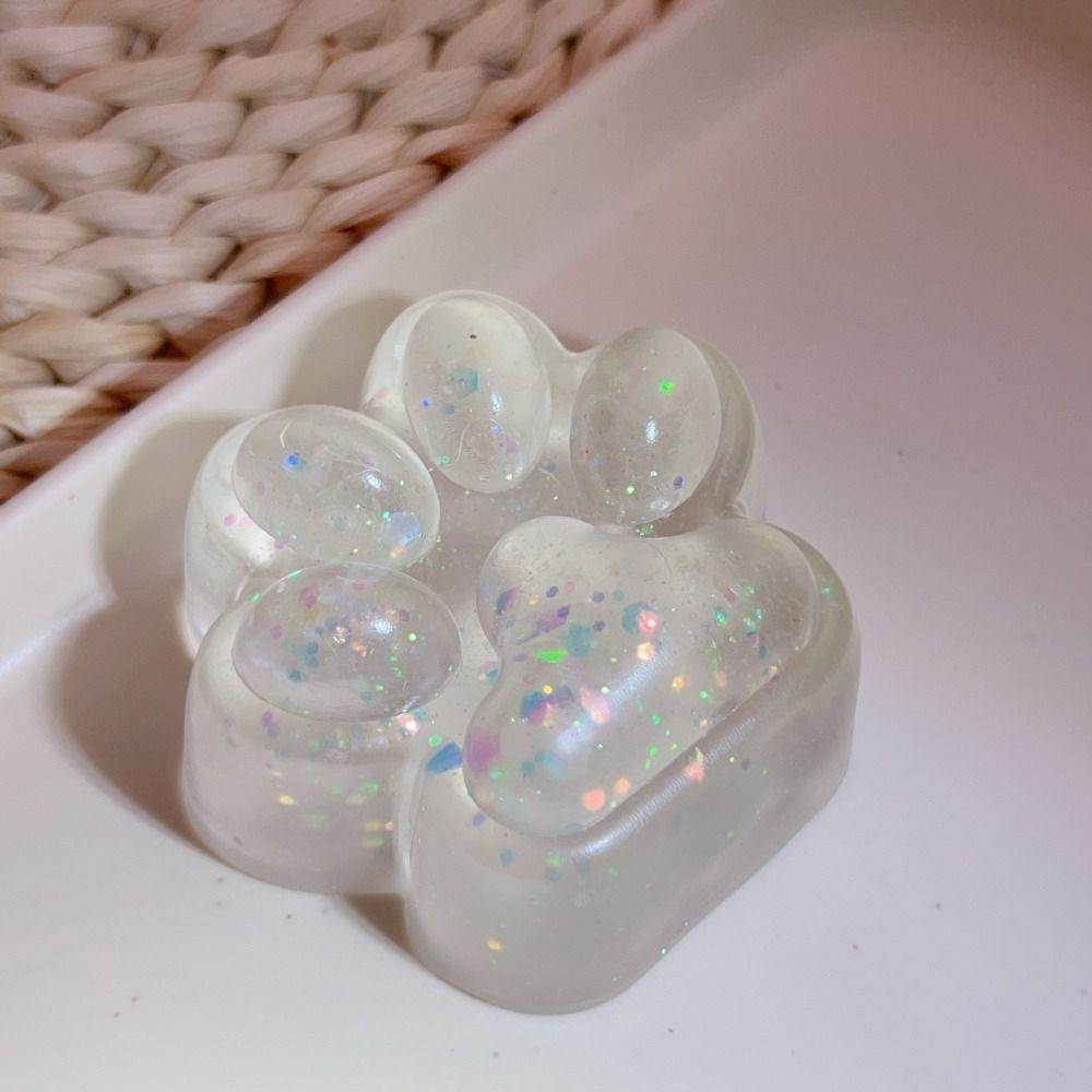 Мягкая игрушка-антистресс в виде кошачьей лапки, силиконовая игрушка-антистресс в виде кошачьей лапки, интересная игрушка-антистресс в виде кошачьей лапки, для детей