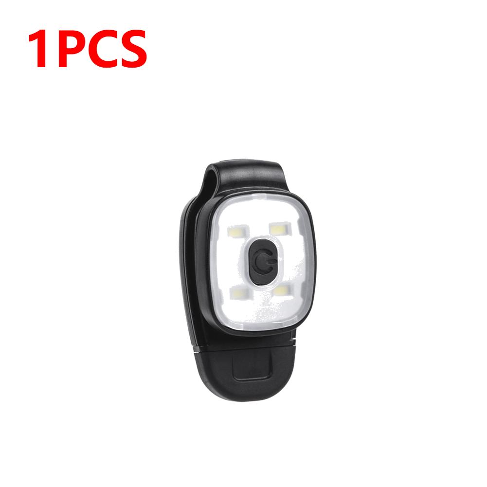 1-5PCS LED Headlamp Cap Clip Light 3 Light Modes Head Flashlight Multifunction IPX4 Waterproof Headlight for Fishing Camping