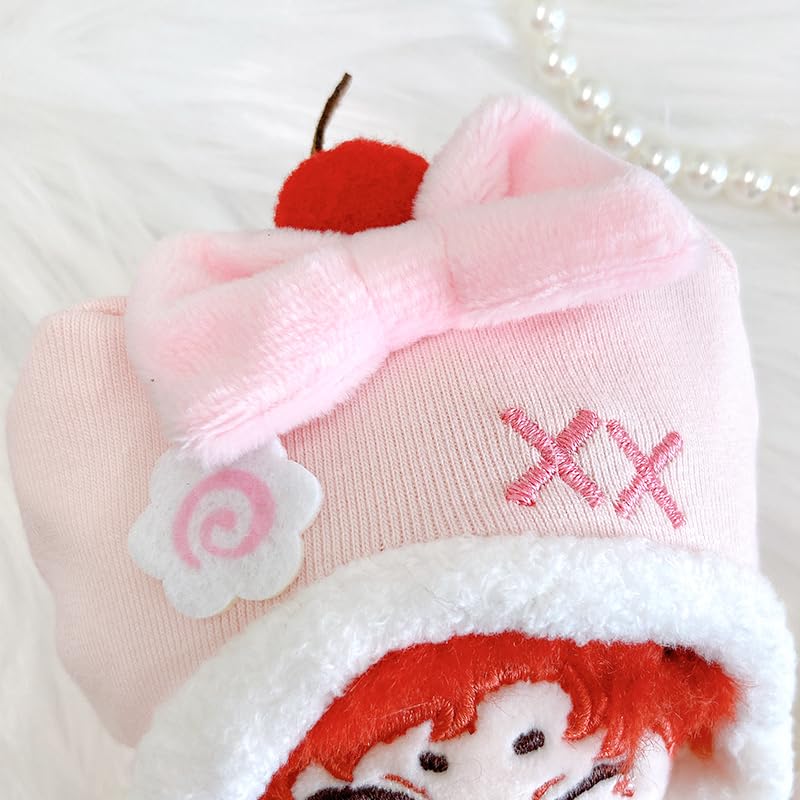 Kigurumi Cap Clothes Set 10cm Plush Kigurumi Otaku Doll Kpopdoll Costume & (for Dolls) Pink, Clothes, Accessories, Activities, Mascot, [Used]