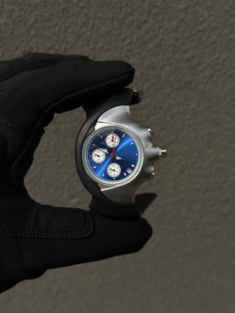 Retro Y2K Blobject Watch—A Unique, Personalized Design, a Retro Timepiece Suitable for Both Men and Women, and the Perfect Holiday Gift less
