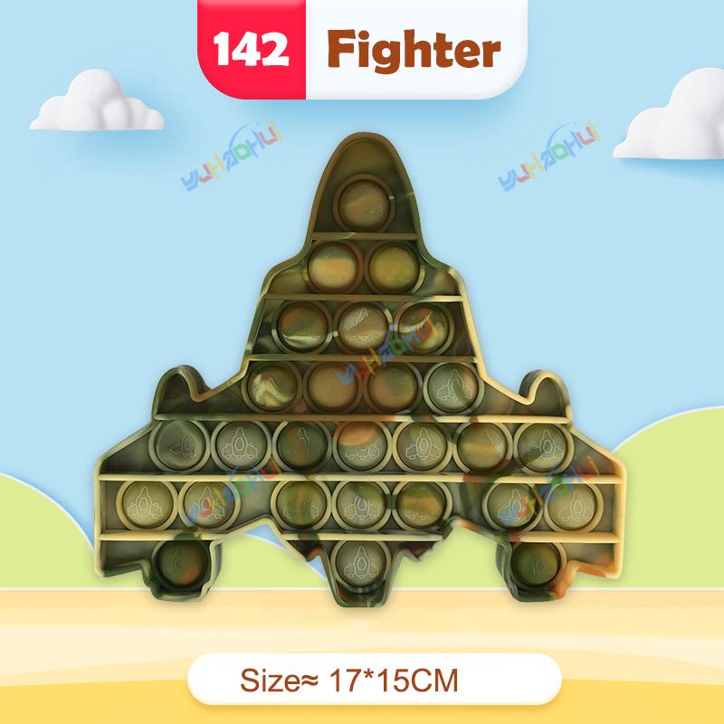 Радужный Поп Пуш Пузырь Непоседа Игрушки Антистресс для Взрослых Детей Особые Потребности Сенсорные Игрушки Интерактивные Игрушки для Детей