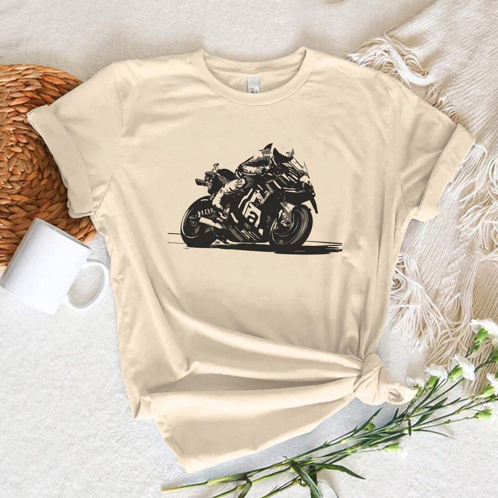 Футболки Moto GP Женские смешные Футболка девушка Японская одежда