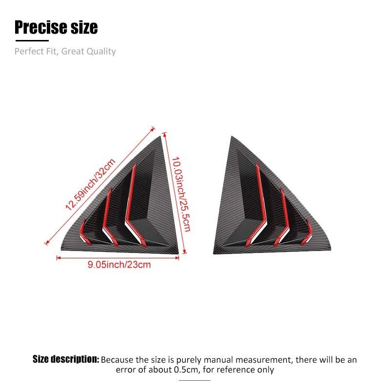 Декоративные наклейки на заднюю ставню для Chrysler 300/300C 2011 Up, внешние аксессуары для автомобиля