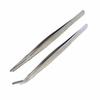 AVILMORE Precision Tweezers for Moss Cultivation, Moss Balls, Succulents, and Terrariums, 16cm, Set of 2 (Straight and Curved), Non-Slip, for Moss Cul