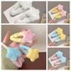 Minimalist Style Plush Star Hair Clip Hair Accessories Sweet Fluffy Barrettes Party