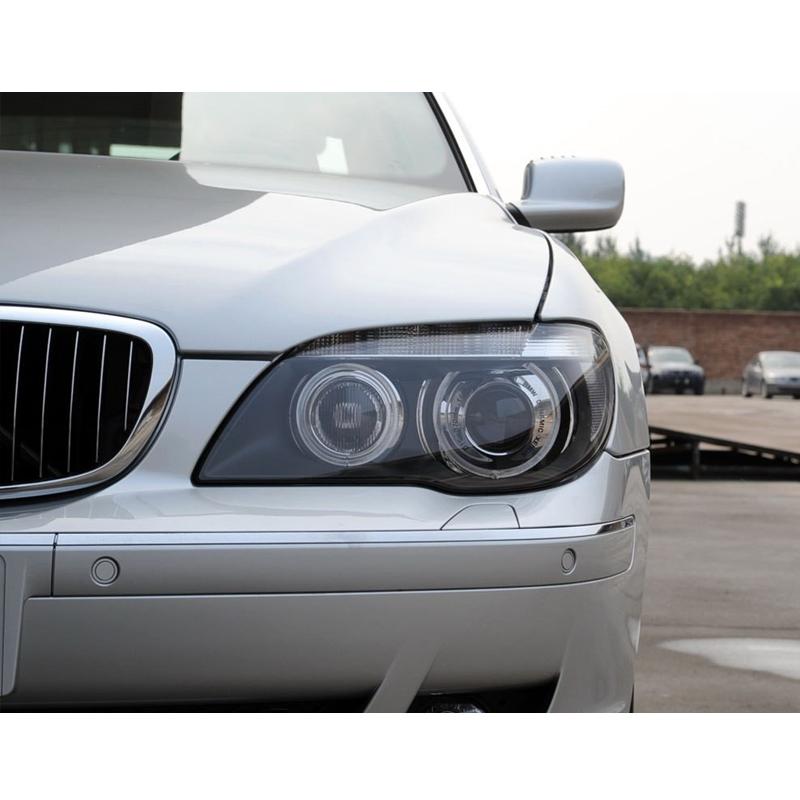 Крышка передней фары автомобиля, стеклянные линзы, фары, прозрачный абажур, маски в виде ракушки для BMW 7series E66