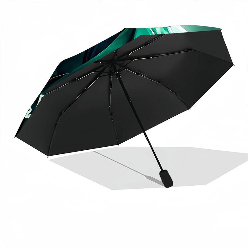 1pc Iron Man Mask Custom Name Automatic Folding Umbrella, Durable Plastic & Iron, Lightweight for Outdoor Daily Use S1230003