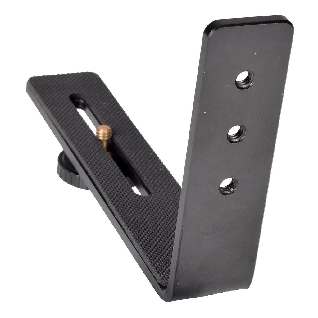 Etsumi Vertical Bracket II Photography Plate for Cameras and SLRs with Grips VE-2181 L-Shaped Mid-range