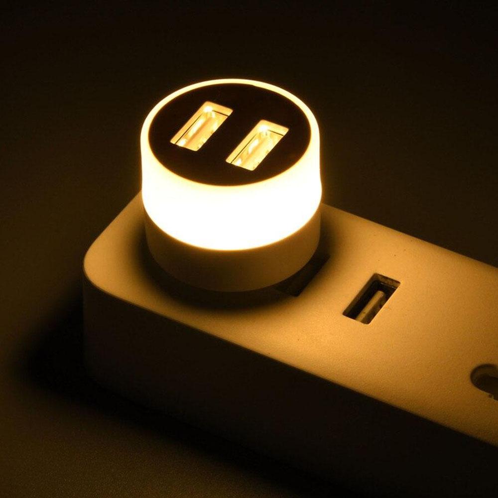 5 шт. Маленький USB-светильник, светодиодный ночник, лампа для чтения, квадратный, защита для глаз