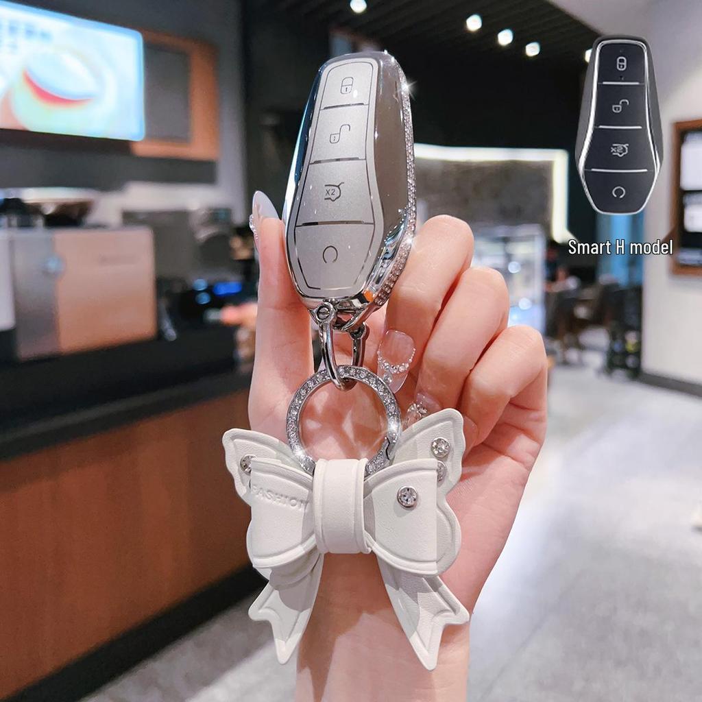 Чехол для ключа BYD для Qin PLUS, Tang DMI, Dolphin, Seagull, e2, Song Pro, Qin, Han EV, e6