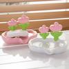 Cute Drain Soap Tray Plastic Soap Box Self Draining Soap Holder  Bathroom