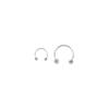 Party Earrings Gifts Women U Shape Stainless Steel Body Jewelry Piercing Nose Ring Septum Rings
