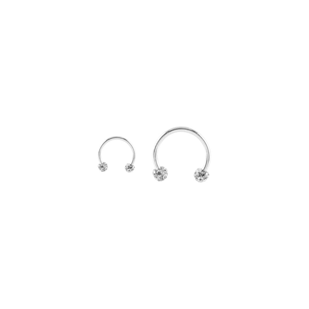 Party Earrings Gifts Women U Shape Stainless Steel Body Jewelry Piercing Nose Ring Septum Rings