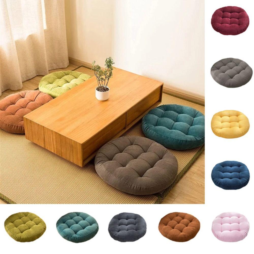 Large Size Round Floor Pillow Thickend Seat Cushions PuTuan Floor Cushions Home Decoration