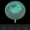 Multi-strand Fishing Landing Net Nylon Mesh Fly Fishing Dip Net  For Freshwater Saltwater