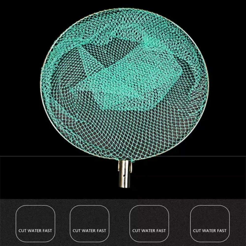 Multi-strand Fishing Landing Net Nylon Mesh Fly Fishing Dip Net For Freshwater Saltwater