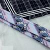 Trendy Arrowhead Type Tie With Kuromi And Sanrio Stripes