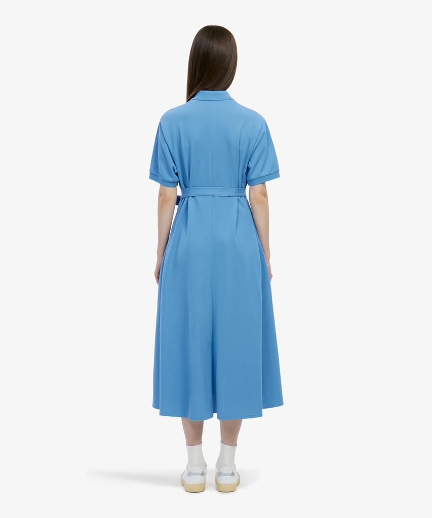 LACOSTE Women'S Fit-And-Flare Short Sleeve Pique Dress Ef211E-56G 776