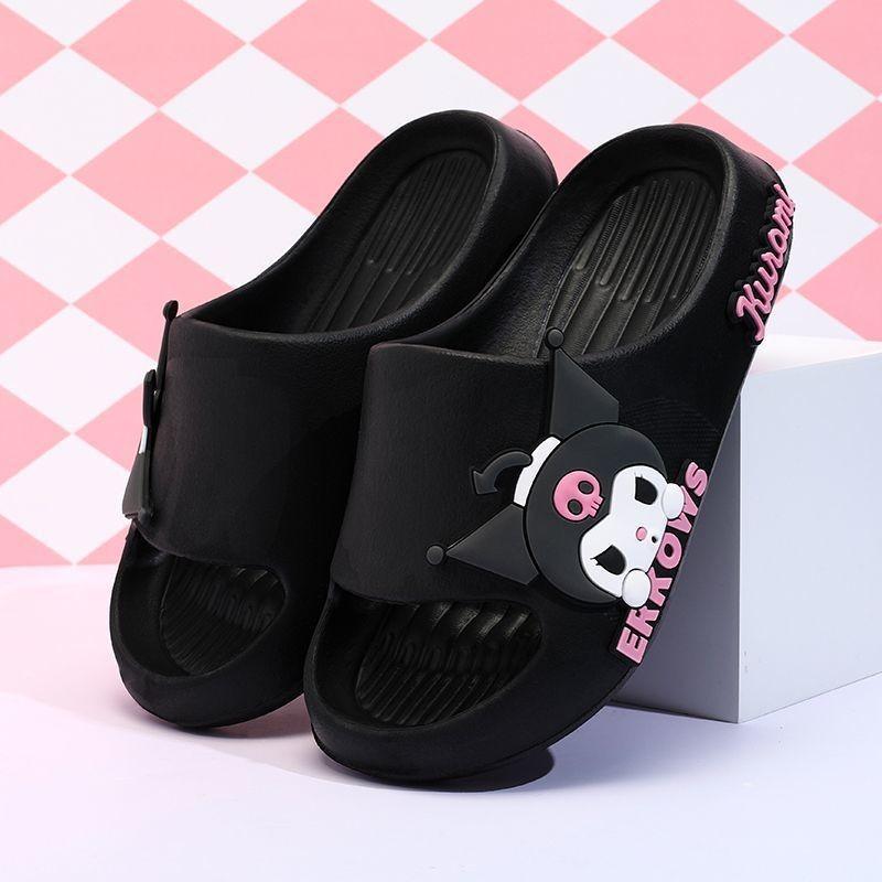 Очаровательные детские тапочки в мультяшном стиле, удобные, нескользящие, мягкие шлепанцы из ЭВА для девочек, разных цветов и размеров, идеально подходят для дома.