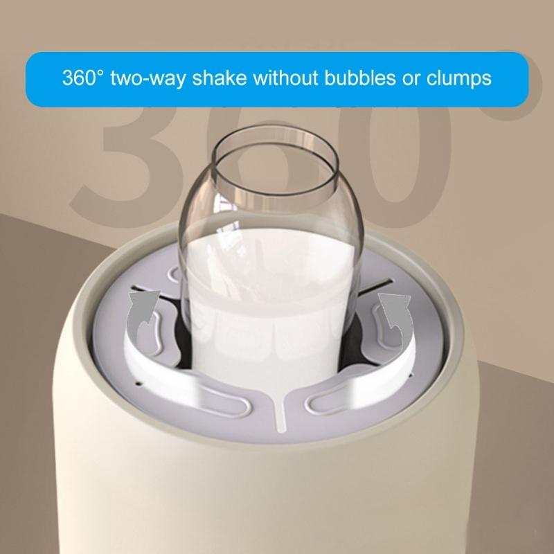 Модернизированный шейкер для детской смеси с тихой работой, безопасный и простой в использовании, электрические качели для детской бутылочки из АБС-пластика для дома и детской комнаты