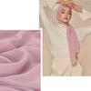 Muslim Women Bubble Crinkle Summer Thin Veil Hijab High Quality Solid Color Soft Long Shawls Foulard Islamic Arab Headscarf New 