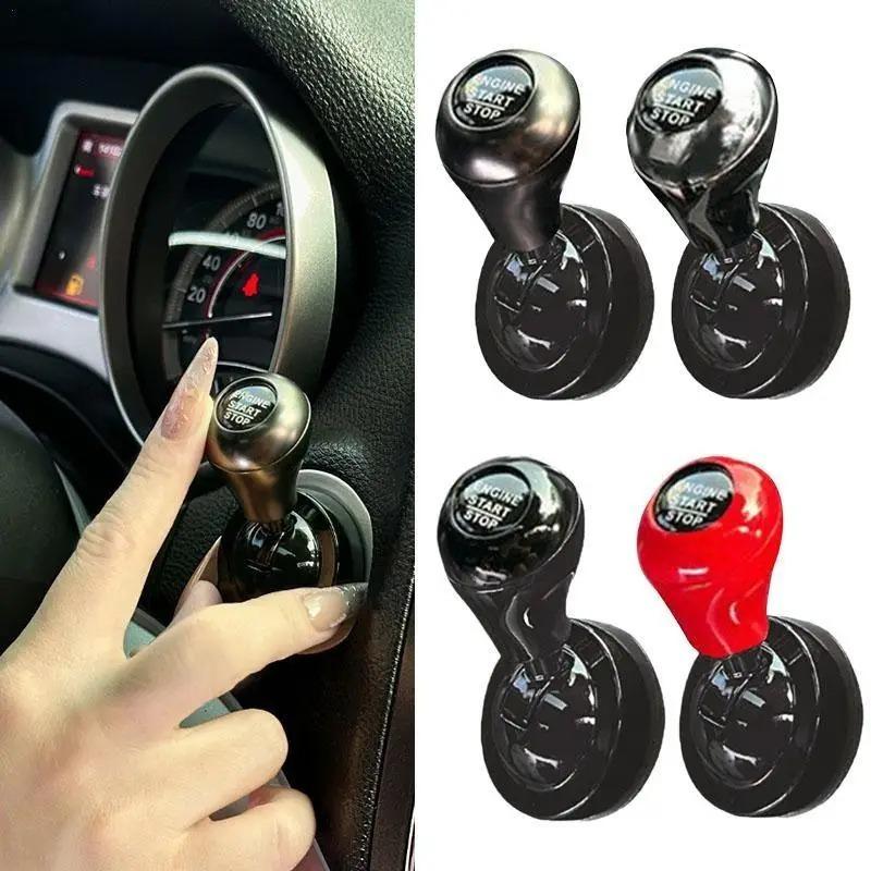 Automotive One Touch Start Button Push To Start Rocker Lever Retro Joystick Decoration Car Interior Accessories Gift