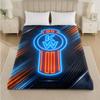 Kenworth Print Flannel Blanket Cozy Lightweight Plush Throw Blanket For Bed Sofa Household Use